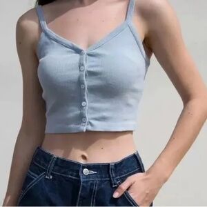 Light Blue Brandy Melville Zelly Tank